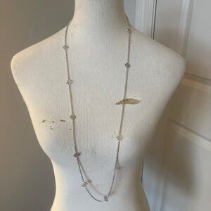 Kendra Scott long logo necklace